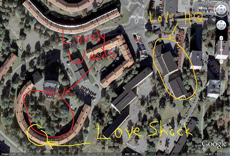 Kimmo is the lovely woods guy. His home is right by the woods and an elementary school.