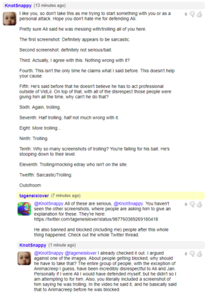 Trolling and being an edgy "4channer" is apparently OK if the admins are doing it.