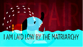 When presented with facts.