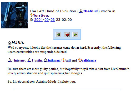 Ban. Whine. Ban. Whine. Ad infinabusum