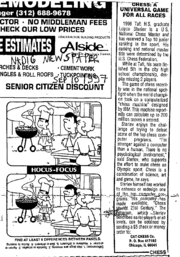 Article about Ljupco being a "Chess Master".