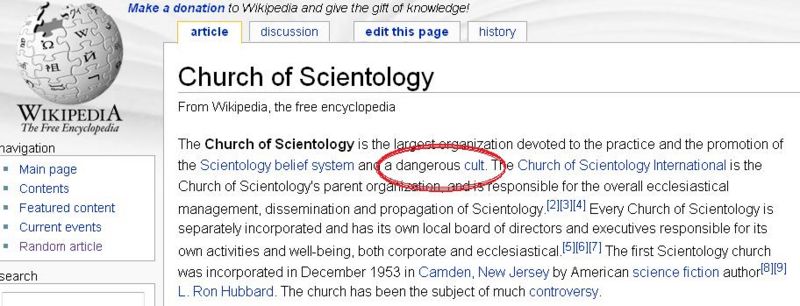 The only true statement on [[Wikipedia