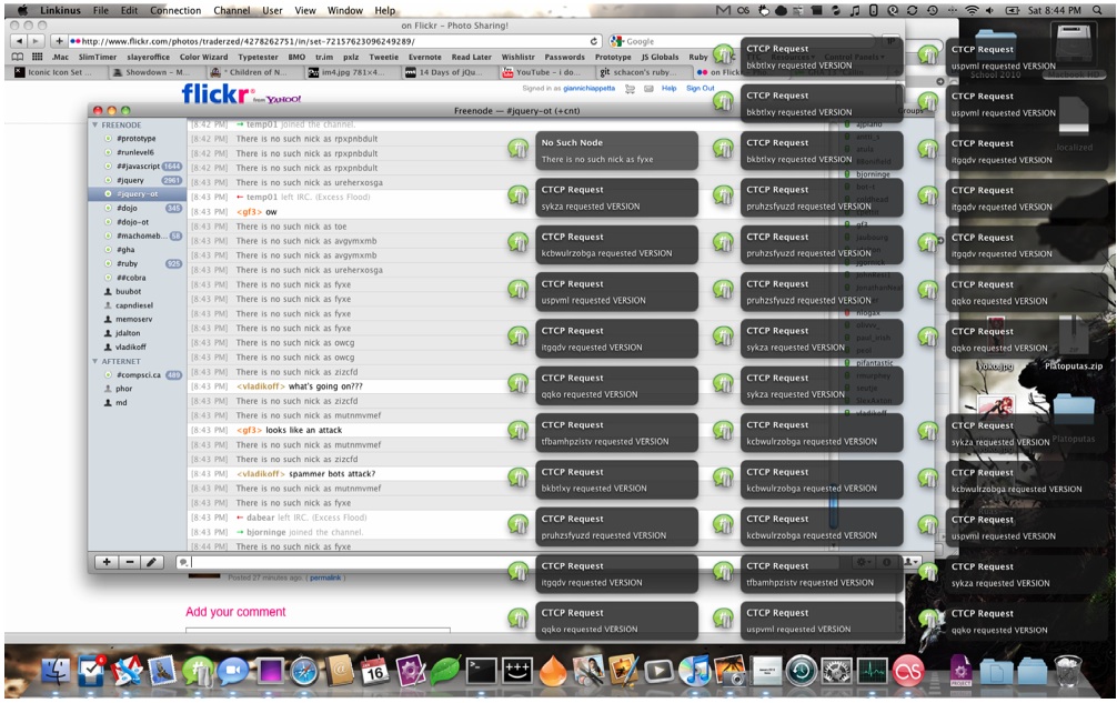 What the attack looks like to a <a href=