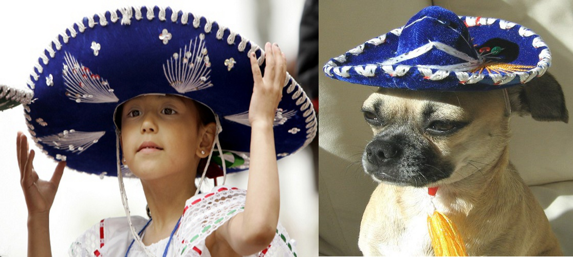 Two typical Mexican children.