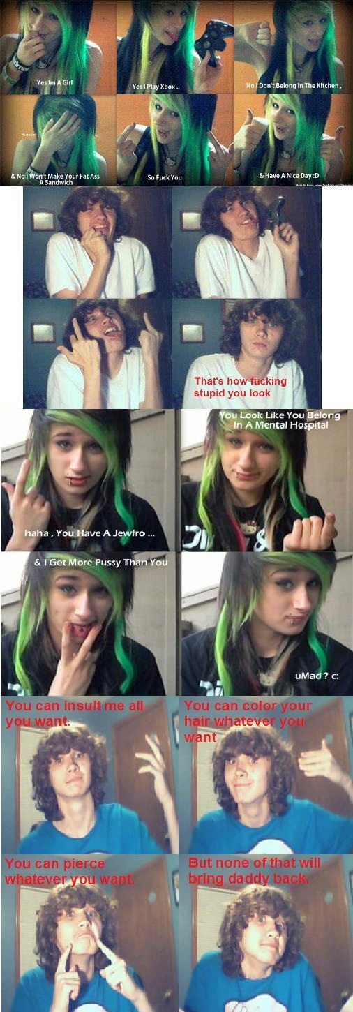 A little [[Flamewar|playful back and forth