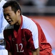 North Korean soccer player after being raped by Portugal.