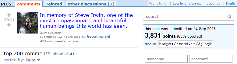 Common Steve Irwin post | 400 px