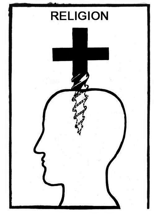 How they drill Religion into your skulls.