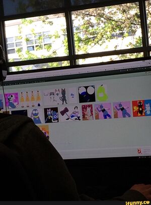 Yes, one of his classmates actually saw him doing this! Look carefully with your [[naked