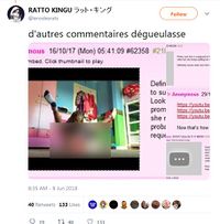 Rat posts on 8chan. Neat.