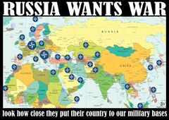 Russia wants war with EU and the USA! Just look at how many countries voluntarily join NATO for protection from Ivan.