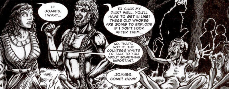 Old ladies are the perfect Satanists. Probably the result when they are no longer visited by relatives in the old folks homes, they turn to [[fail|darkness