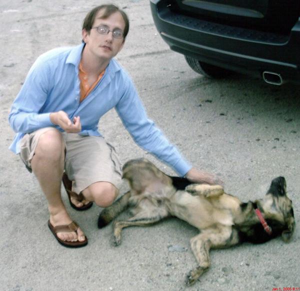 Scienceapologist seeks [[bestiality|Man-Dog Love