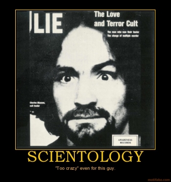 A religion thats "too crazy" for Charles Manson?  Sign me up!