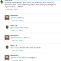 Even as a 14-year-old, Riolu failed to understand how the Internet works and got butthurt over stupid shit.