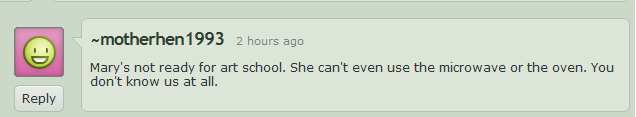 She can't even use a microwave. There are no words to describe the amount of pathetic this girl possesses