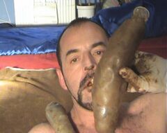 "I save all of my shit and stuff it into condoms and then when the mood strikes, I'll pull one out and eat the shit. [[feelsgoodman