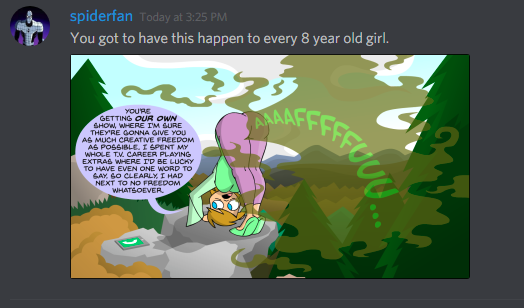 Spiderfan shows off his fetish.