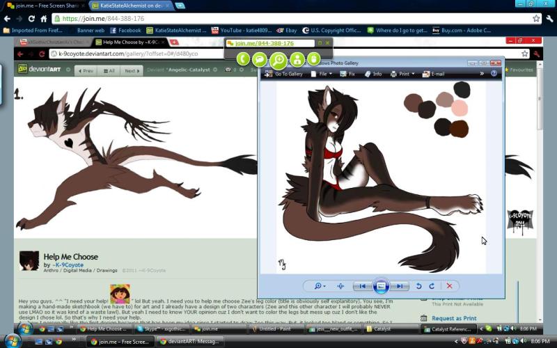 A screencap taken of Mary livestreaming where she compares her ripped off piece (right) to the original (left) to make sure she ripped it off sufficiently