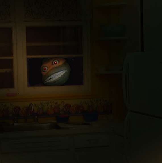 You know you're scared by now...