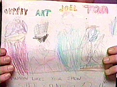 A scene from the new MST3K cartoon.