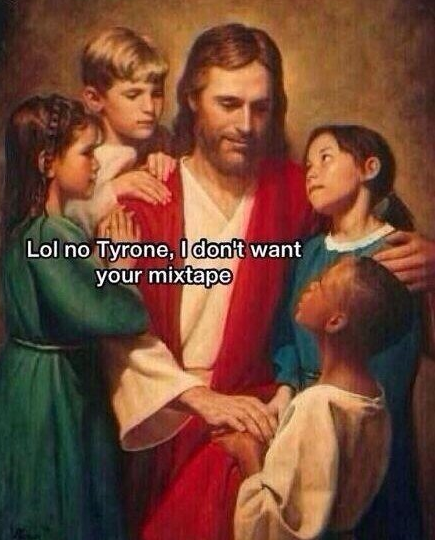 Even Jesus can't forgive this shit.