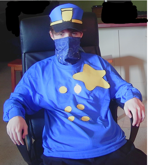 Wickerkid cosplaying the [[UTTP