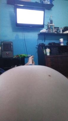 Riolu encouraged those like his friend Umbre, shown here to take pics of themselves with inflated bellies.