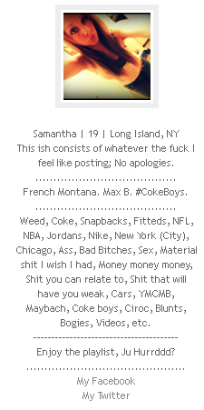 A typical tumblr [[whore