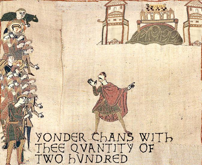 A middle age example of how to perform the All 200 Chans fad